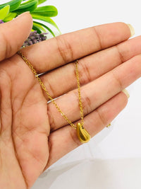 Thumbnail for Golden Sleek Drop Chain