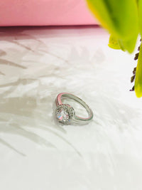 Thumbnail for 925 Silver Halo Ring