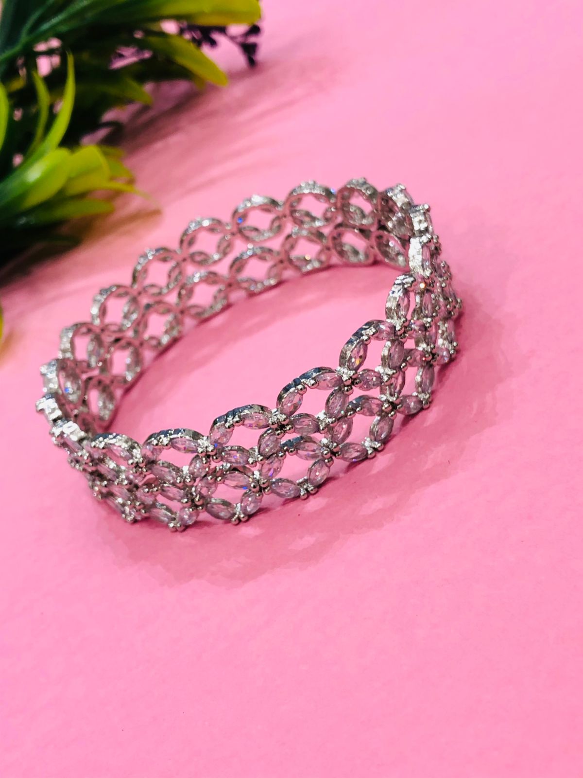 Crystal Grace Bangle