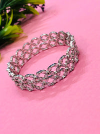 Thumbnail for Crystal Grace Bangle