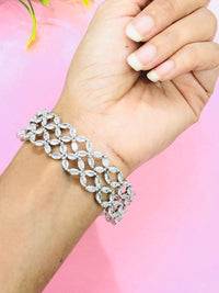 Thumbnail for Crystal Grace Bangle