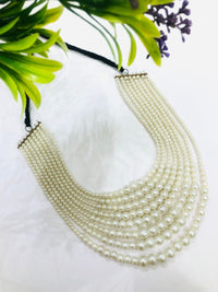 Thumbnail for Multi Layer Pearl Necklace