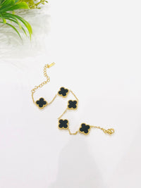 Thumbnail for Black Flower Bracelet