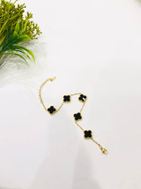 Thumbnail for Black Flower Bracelet