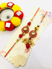 Thumbnail for Ruby Polki Rakhi