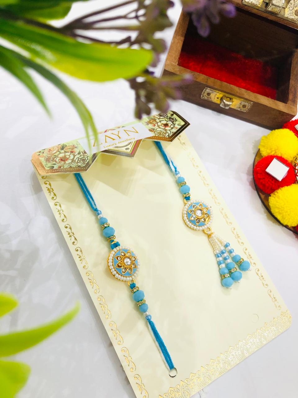 Firoja Flower Rakhi