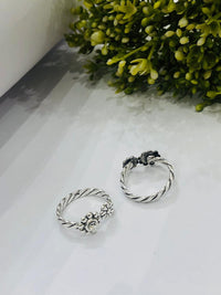 Thumbnail for 925 Silver Bloom Toe Ring