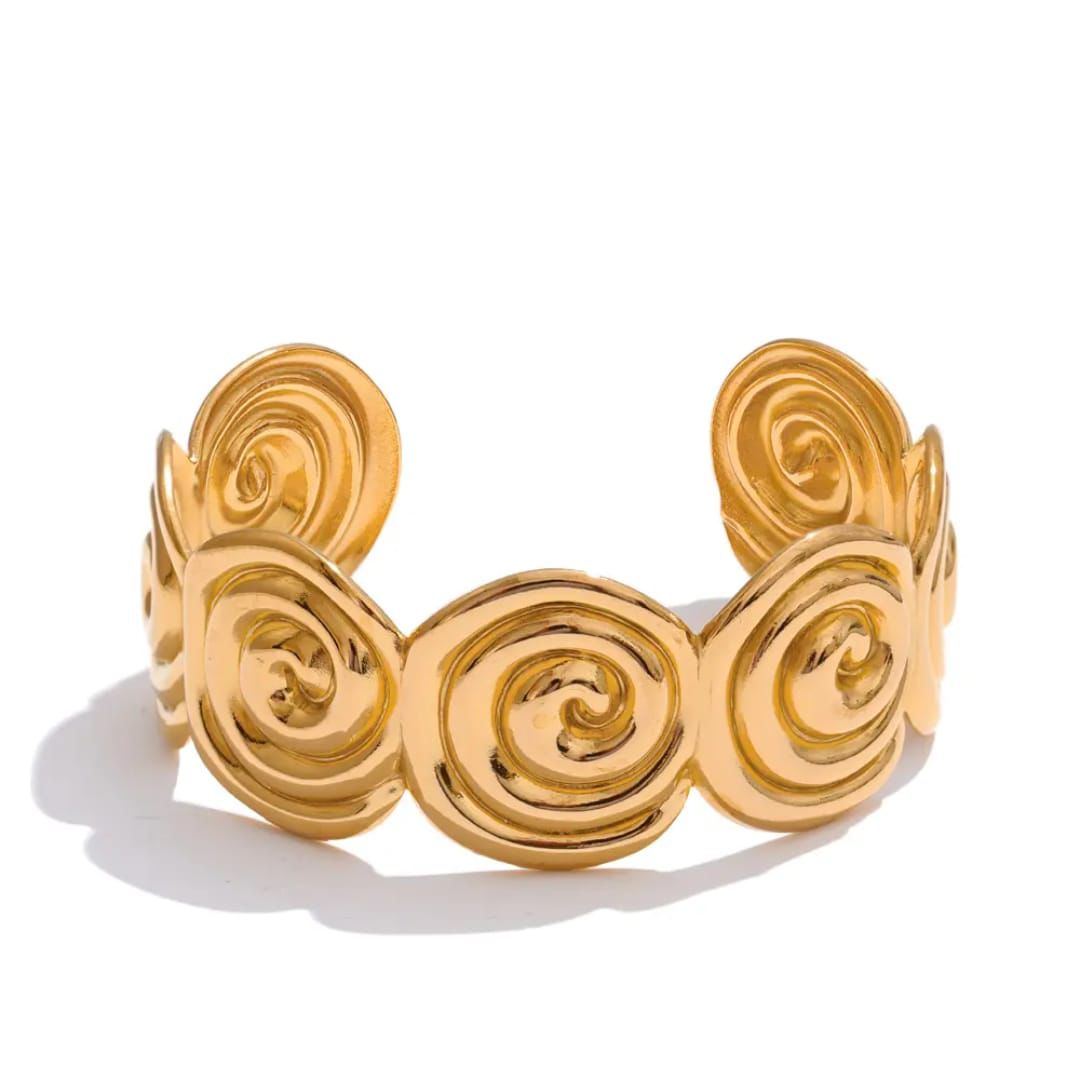 Golden Statement Bracelet
