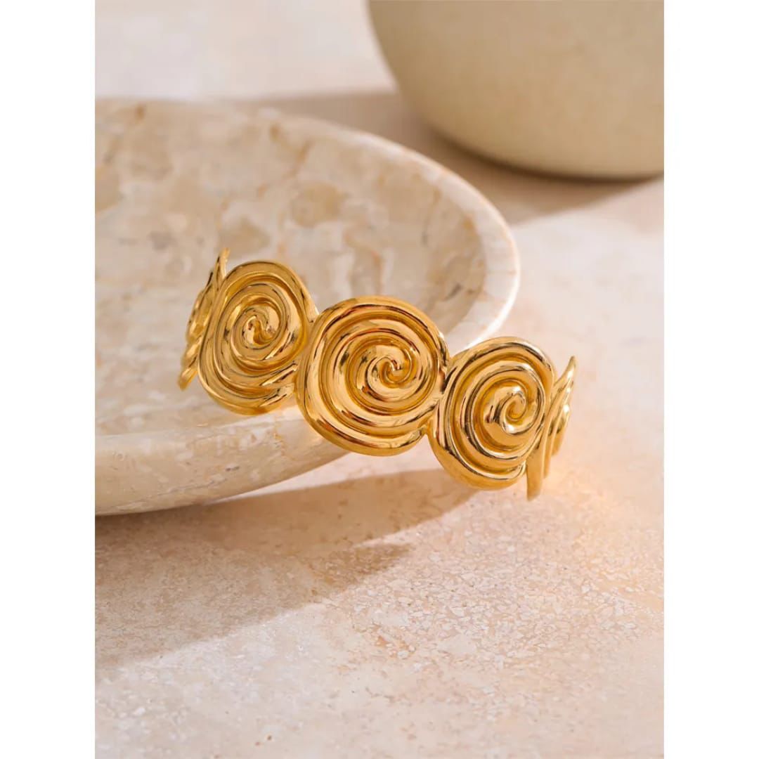 Golden Statement Bracelet