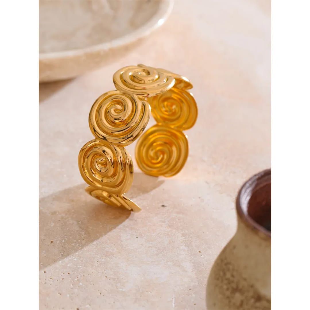 Golden Statement Bracelet
