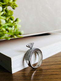 Thumbnail for 925 Silver Line Round Ring
