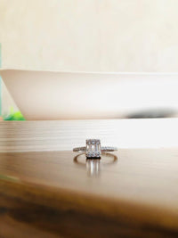 Thumbnail for 925 Silver Plain Baguette Ring