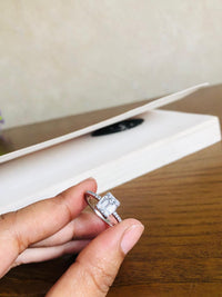 Thumbnail for 925 Silver Plain Baguette Ring