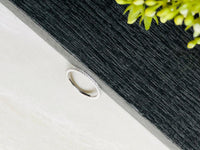 Thumbnail for 925 Silver Minimal Stone Band Ring