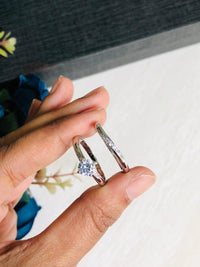 Thumbnail for 925 Silver Gleaming Stack Ring