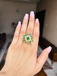 Thumbnail for Emerald Jadau Ring