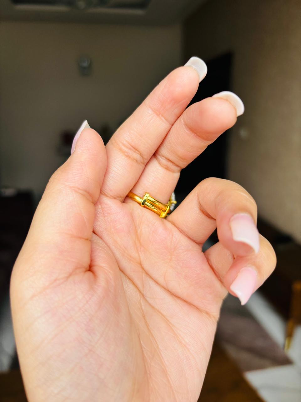 Emerald Jadau Ring
