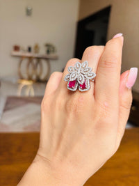 Thumbnail for Ruby Bow Ring