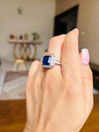 Thumbnail for Blue Crystal Ring