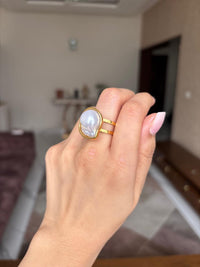 Thumbnail for Mother Pearl Golden Ring