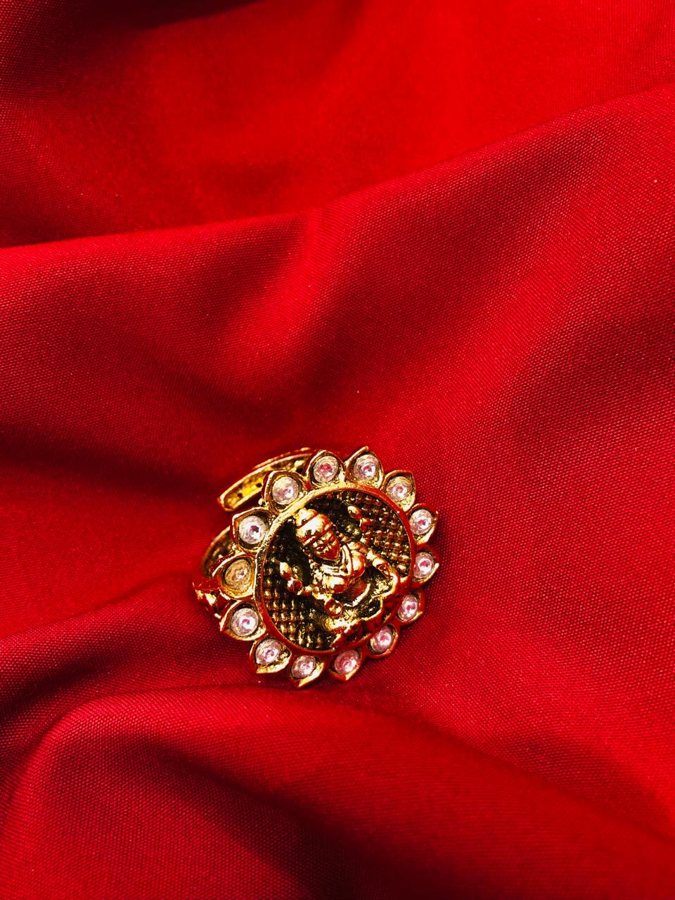 Laxmi Ji Polki Ring