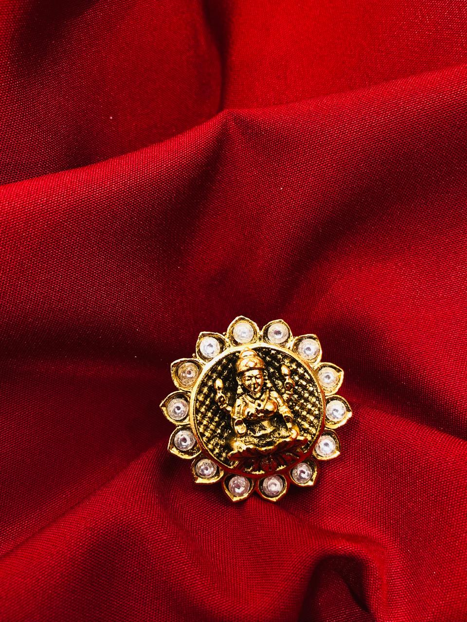 Laxmi Ji Polki Ring