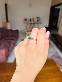 Thumbnail for 925 Silver Emerald Ring