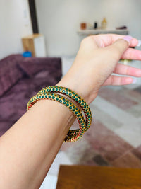 Thumbnail for Emerald Bangles