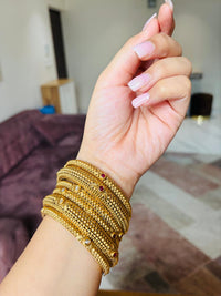 Thumbnail for Golden Halo Bangle