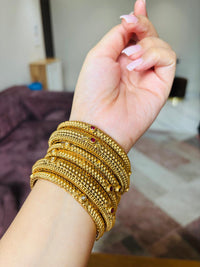 Thumbnail for Golden Halo Bangle