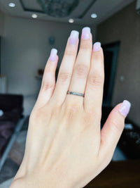 Thumbnail for 925 Silver oxidise Band Ring