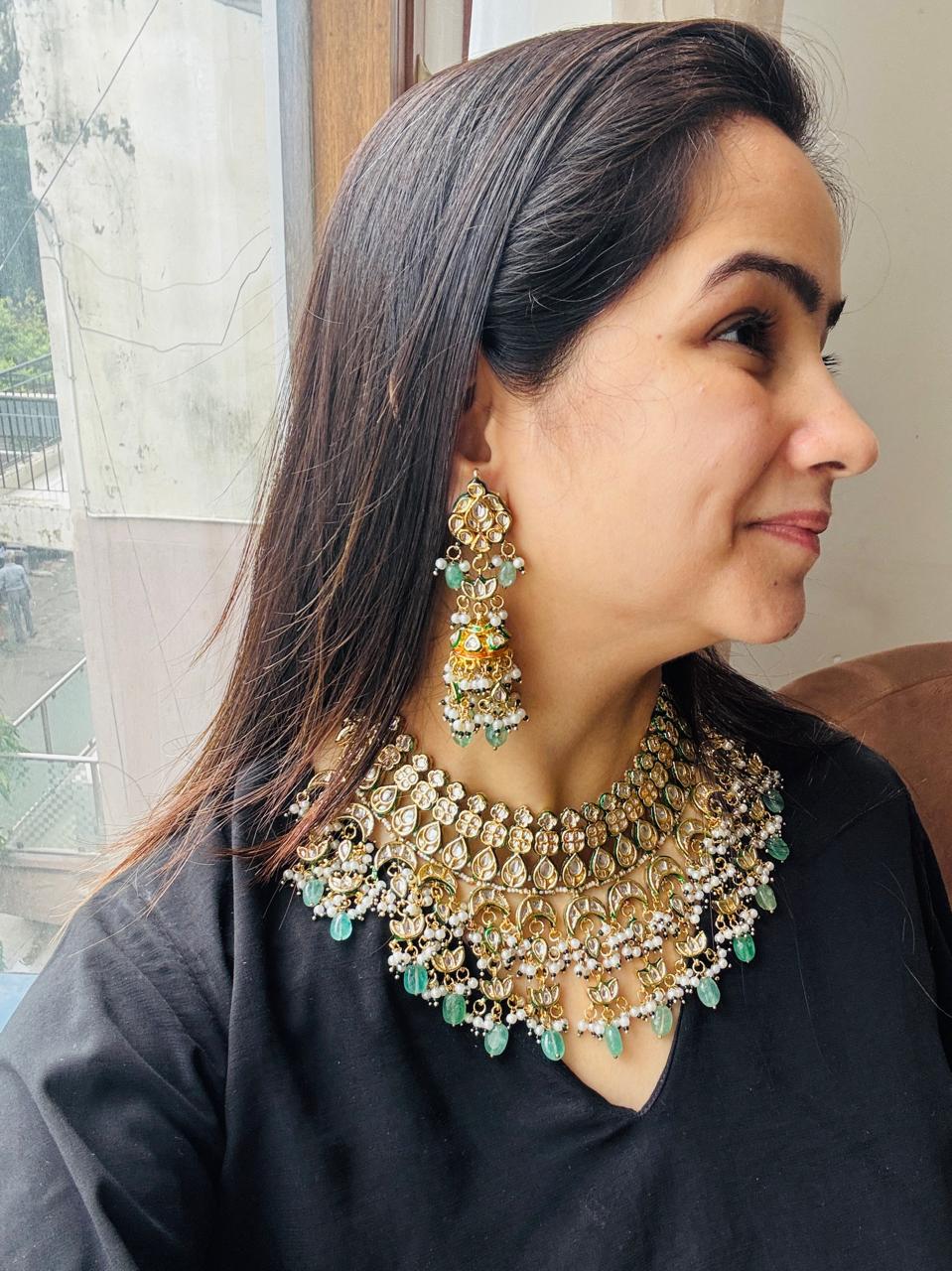 Mint Chand Necklace Set