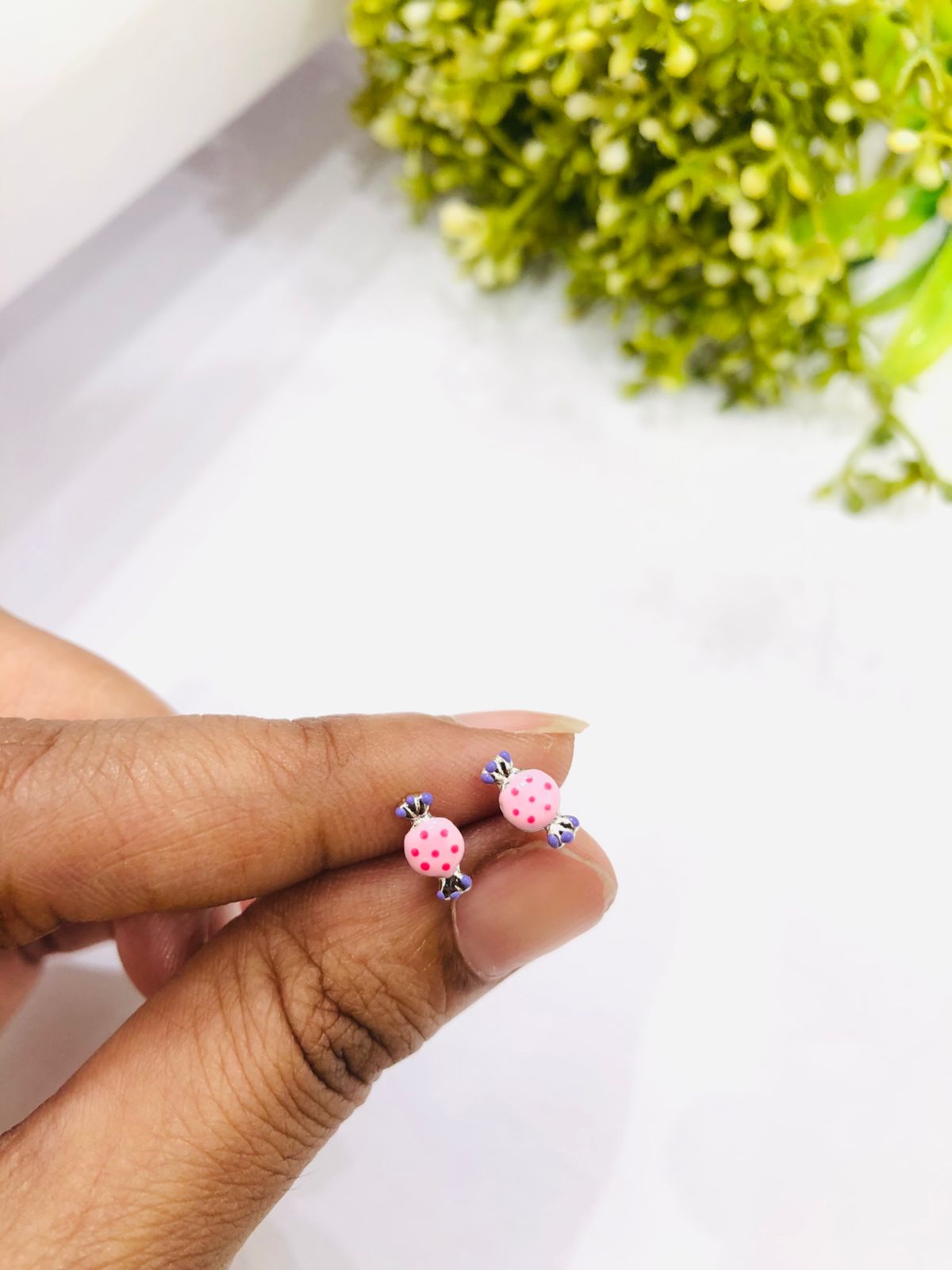 925 Silver Toffee Earrings