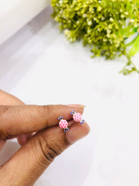 Thumbnail for 925 Silver Toffee Earrings