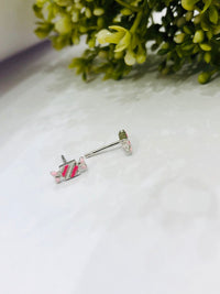 Thumbnail for 925 Silver Small Toffee Earrings