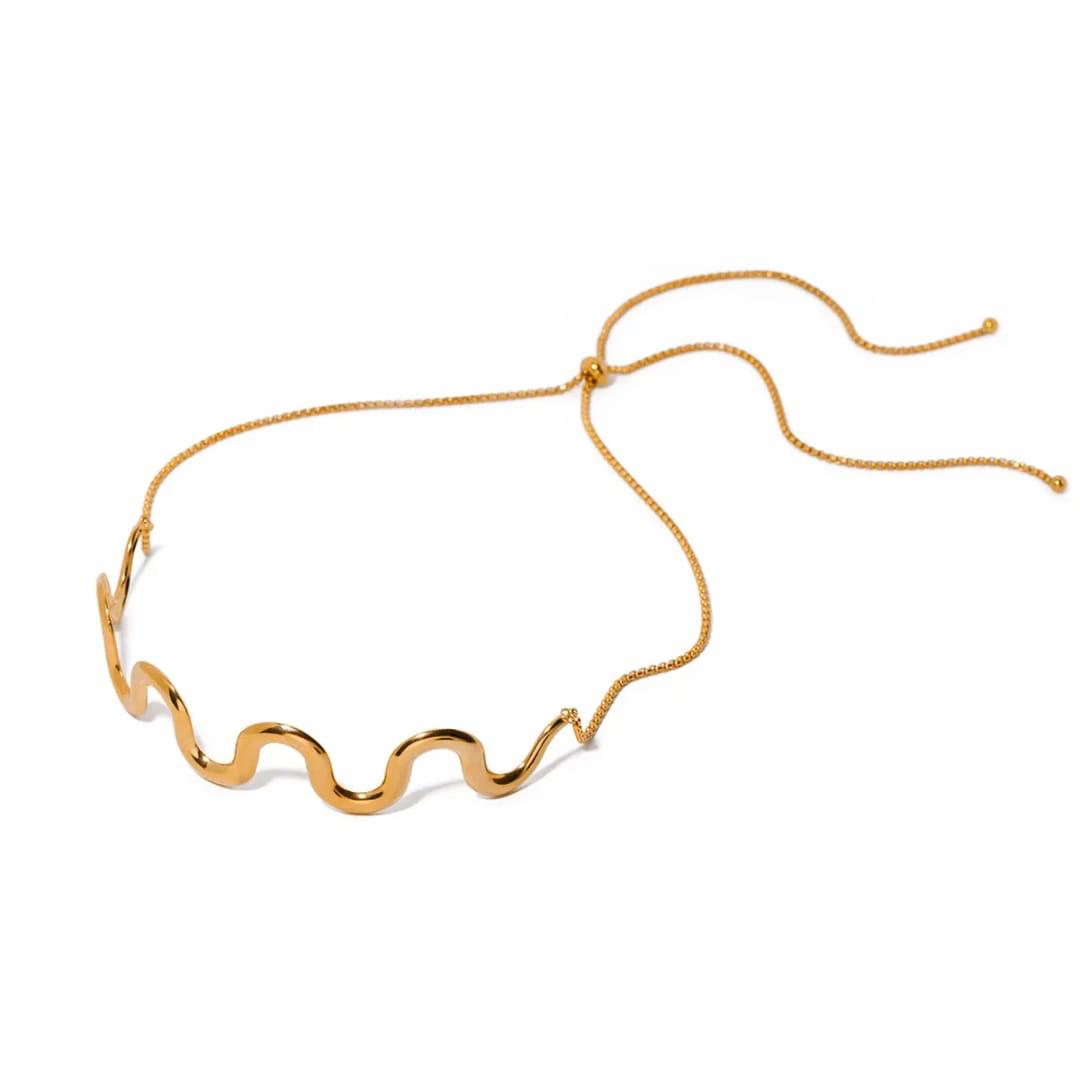 Golden Suncrest Necklace
