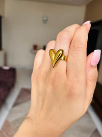 Thumbnail for Bold Heart Ring