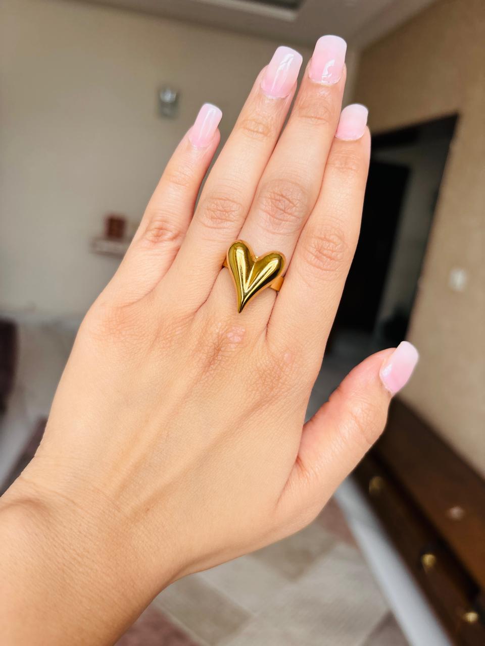 Bold Heart Ring
