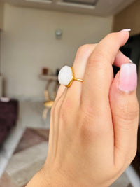 Thumbnail for White Drop Stone Ring