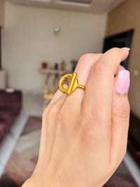 Thumbnail for Antique Gold Plated Ring