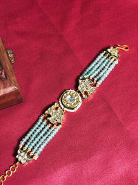 Thumbnail for Green Polki Bracelet