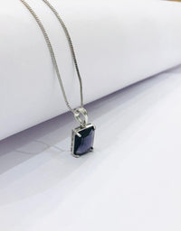 Thumbnail for Purple Square Pendant Set