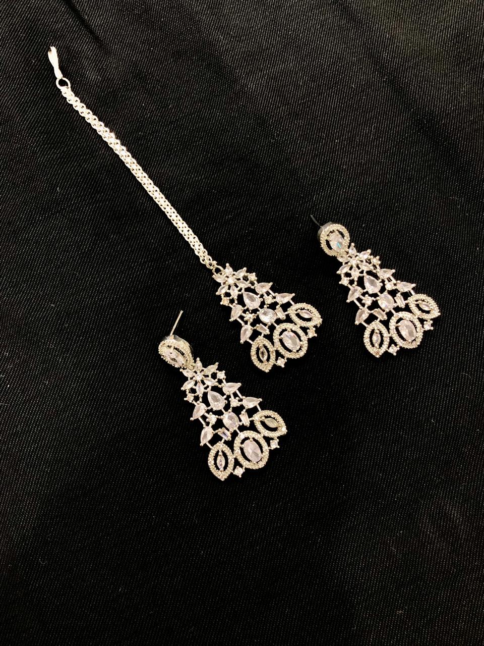 Diamond Choker Necklace Set