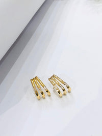 Thumbnail for Line Hoop Earrings