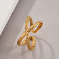 Thumbnail for Golden Cross Ring