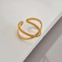 Thumbnail for Golden Cross Ring