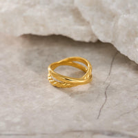 Thumbnail for Golden Cross Ring