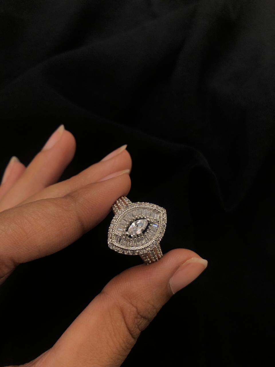 Bold Baguette Ring
