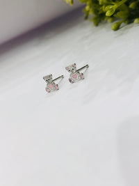 Thumbnail for 925 Silver Baby Bear Earrings