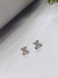 Thumbnail for 925 Silver Baby Bear Earrings